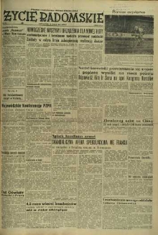 Życie Radomskie, 1953, nr 114