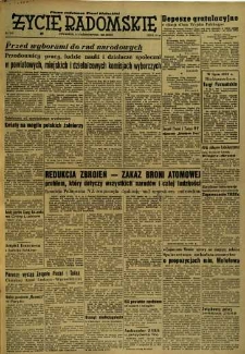 Życie Radomskie, 1954, nr 245