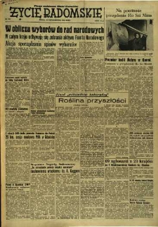 Życie Radomskie, 1954, nr 250