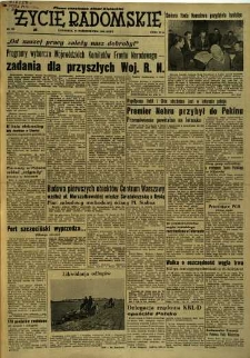 Życie Radomskie, 1954, nr 251