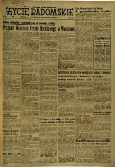 Życie Radomskie, 1954, nr 254