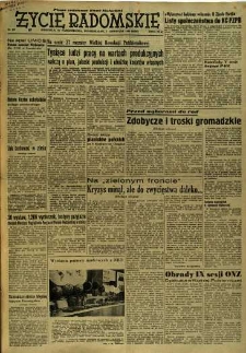 Życie Radomskie, 1954, nr 260
