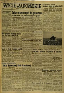 Życie Radomskie, 1954, nr 261