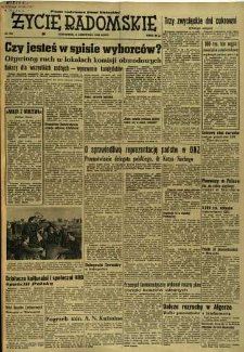 Życie Radomskie, 1954, nr 263