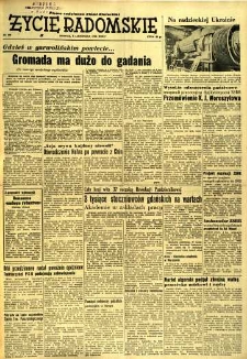 Życie Radomskie, 1954, nr 265