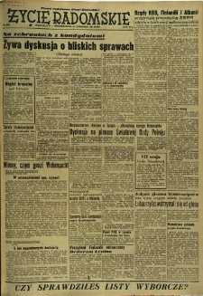 Życie Radomskie, 1954, nr 278