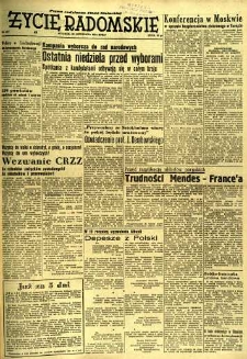 Życie Radomskie, 1954, nr 285