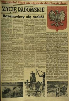Życie Radomskie, 1954, nr 290