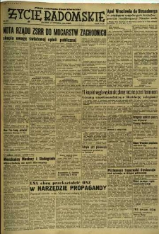 Życie Radomskie, 1954, nr 297