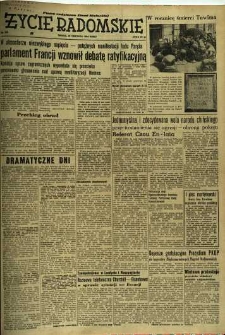 Życie Radomskie, 1954, nr 309