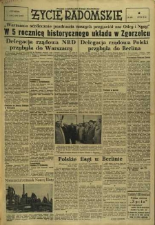 Życie Radomskie, 1955, nr 159