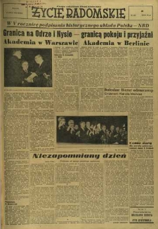 Życie Radomskie, 1955, nr 160