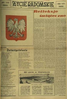 Życie Radomskie, 1955, nr 172