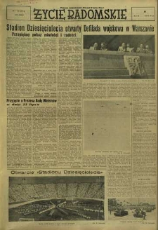 Życie Radomskie, 1955, nr 174
