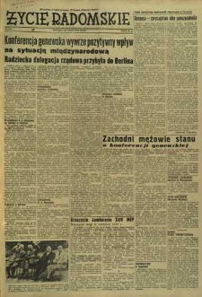 Życie Radomskie, 1955, nr 175