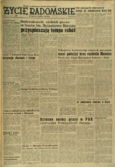 Życie Radomskie, 1953, nr 142