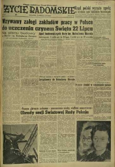 Życie Radomskie, 1953, nr 144