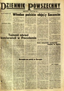 Dziennik Powszechny, 1945, R. 1, nr 63