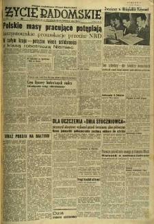 Życie Radomskie, 1953, nr 153