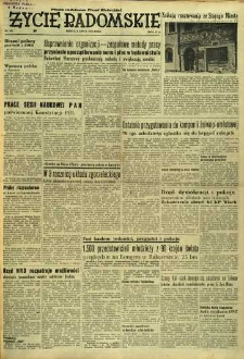Życie Radomskie, 1953, nr 161