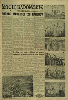 Życie Radomskie, 1955, nr 181