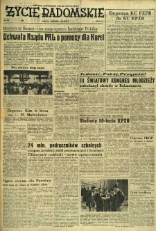 Życie Radomskie, 1953, nr 182