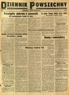 Dziennik Powszechny, 1945, R. 1, nr 85