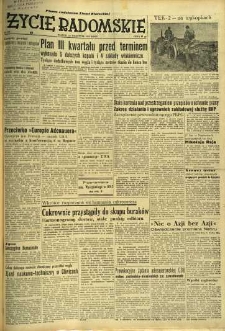 Życie Radomskie, 1953, nr 229