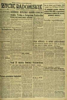 Życie Radomskie, 1953, nr 265