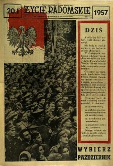 Życie Radomskie, 1957, nr 17