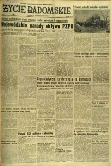 Życie Radomskie, 1953, nr 278