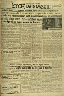 Życie Radomskie, 1953, nr 279