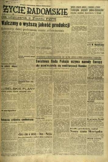 Życie Radomskie, 1953, nr 286