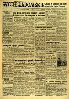 Życie Radomskie, 1957, nr 36