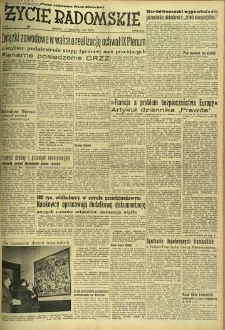 Życie Radomskie, 1953, nr 296