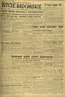 Życie Radomskie, 1953, nr 302