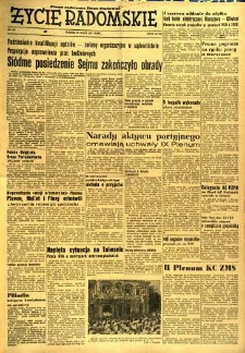 Życie Radomskie, 1957, nr 126