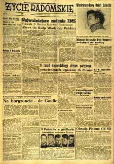 Życie Radomskie, 1957, nr 127