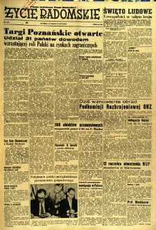 Życie Radomskie, 1957, nr 135
