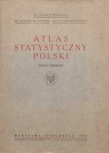 Atlas statystyczny Polski z. 1