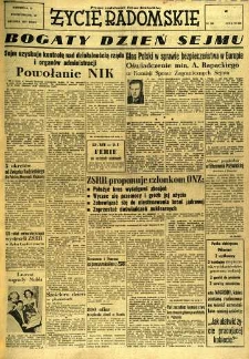 Życie Radomskie, 1957, nr 296