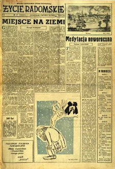 Życie Radomskie, 1961, nr 1