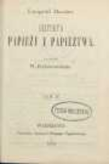 Historya Papieży i papieztwa. T. 4