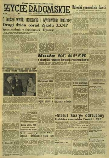 Życie Radomskie, 1955, nr 254