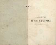 Praelectiones juris canonici habite in seminario Santi Sulpitii. T. 3