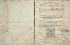 Thesium D. Iacobi Herbrandi de visibili Christi in terries Ecclesia brevis analysis… Accesserunt quinquaginta ex libris Sancti Augustini sumptae de Sanctorum reliquiis theses et aliquot de Christi Ecclesia…