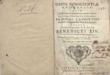 Casus conscentiae de mandato olim