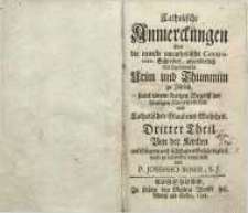 Catholische Anmerkung über die neueste uncatholische Controvers- Schreiber ...