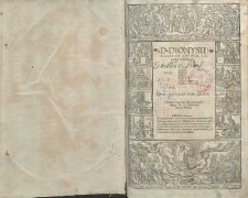 D. Dionysii Carthusiani enarrationes piæ ac eruditæ…