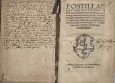 Postillae seu enarrationes in lectiones Epitolarum [et] Euavangelior…